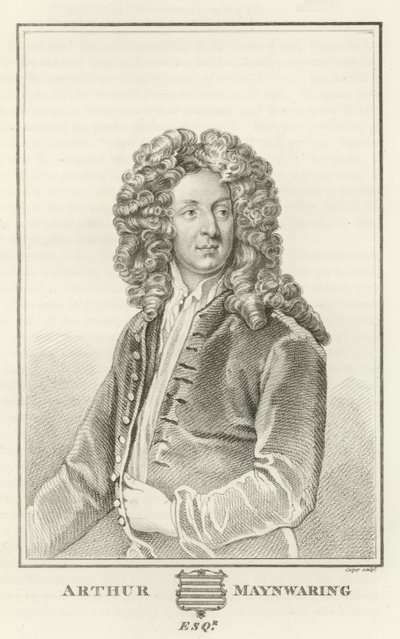 Arthur Maynwaring, Esquire da Godfrey Kneller